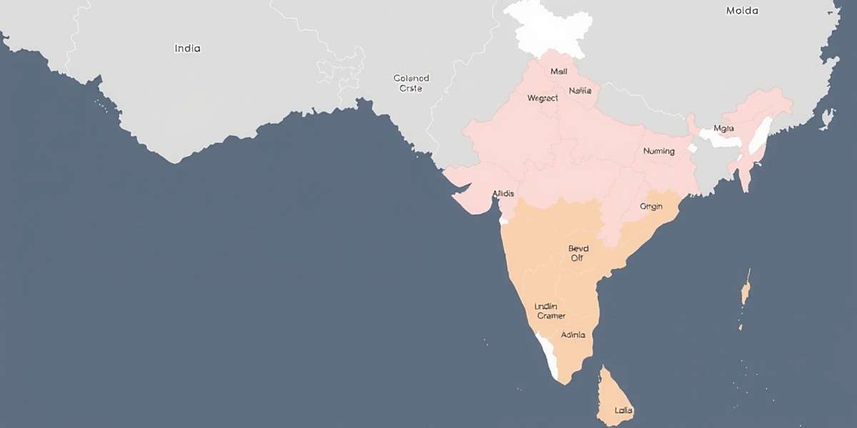 Golconda Gladiators Player Distribution in India Map of India showing Golconda Gladiators player distribution across different states